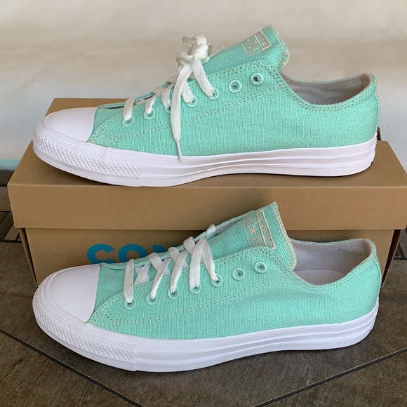 CONVERSE CTAS OX OCEAN MINT/NATURAL/WHITE MEN’S - Picture 2 of 16